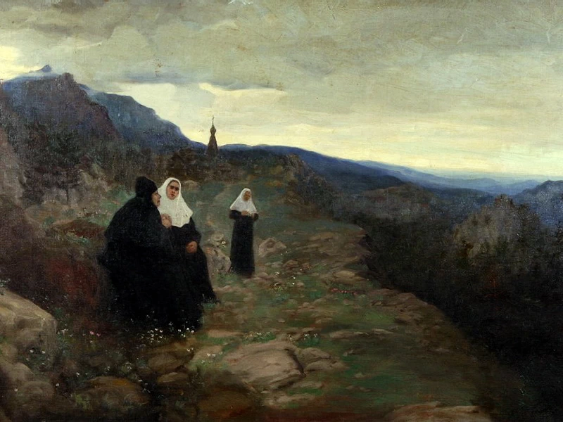 1873 – Lukian Vasilievich Popov – Un paesaggio spirituale